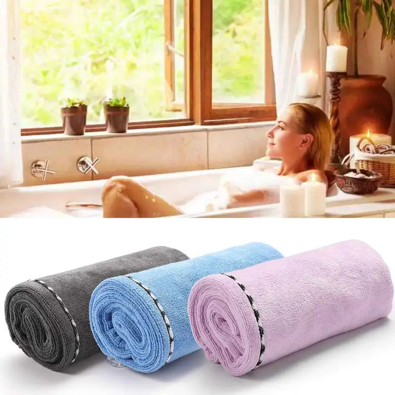 Twist-Dry Microfiber Hair Wrap