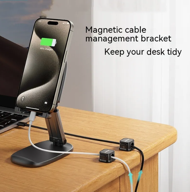 Magnetic Desk Cable Keepers