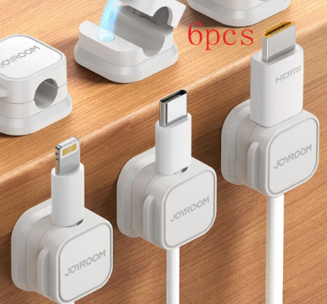 Magnetic Desk Cable Keepers