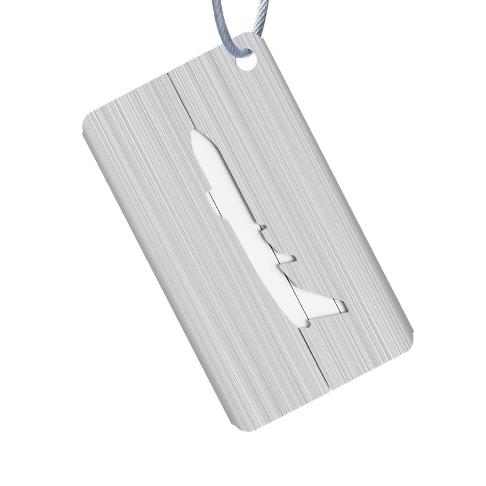 Spot-It Aluminum Luggage Tag