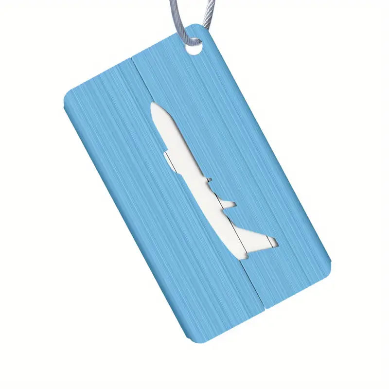 Spot-It Aluminum Luggage Tag