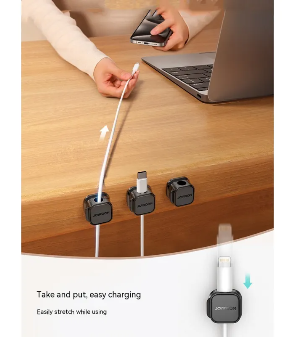 Magnetic Desk Cable Keepers